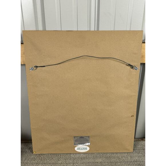 Vintage Little Women Needlepoint W/ Beautiful Frame- Frame App. 22x18 - Picture 9 of 11